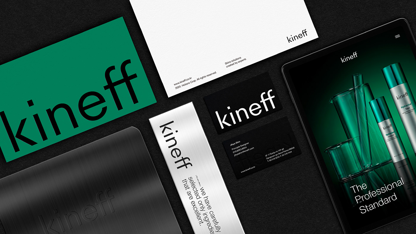 beauty BI branding  Cosmetic design identity kineff Packaging PlusX product