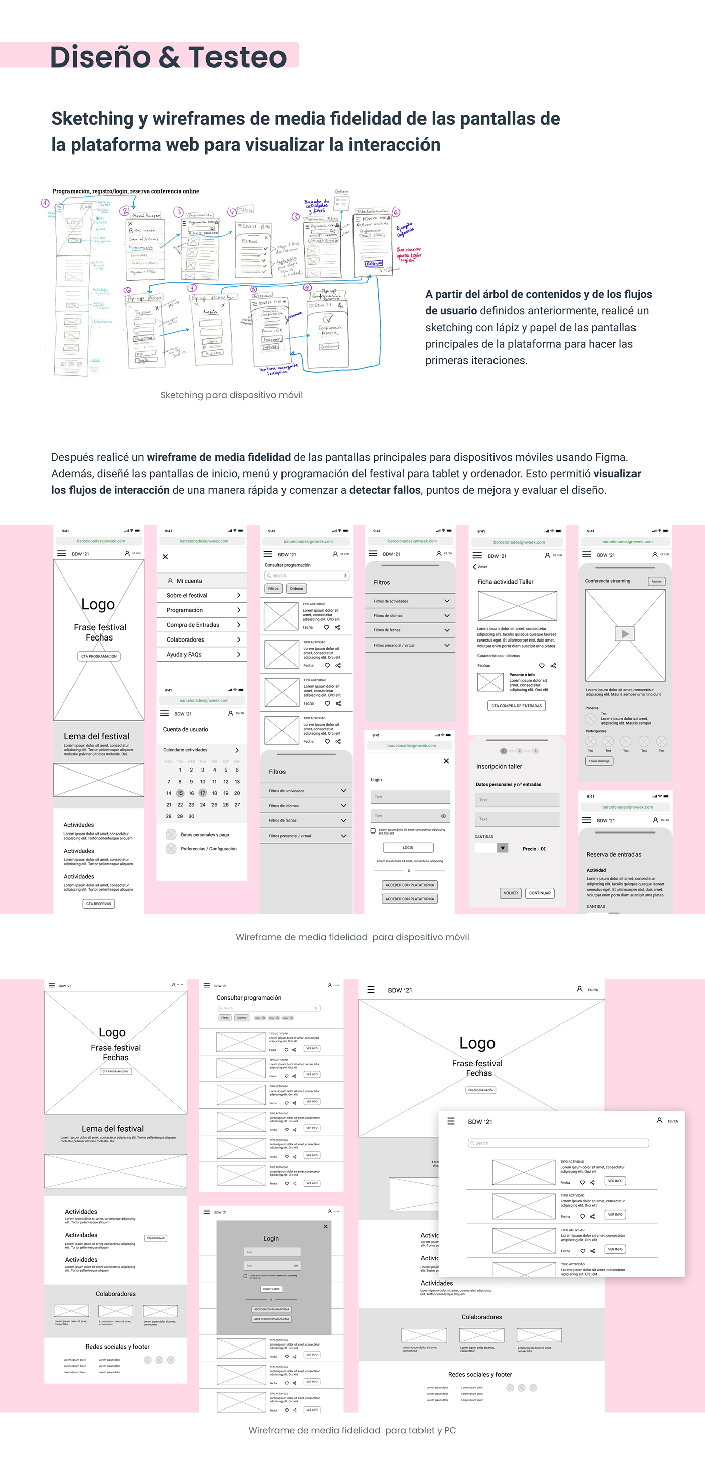 Figma information arquitecture prototype UI/UX user interface ux UX design Web Design  wireframe