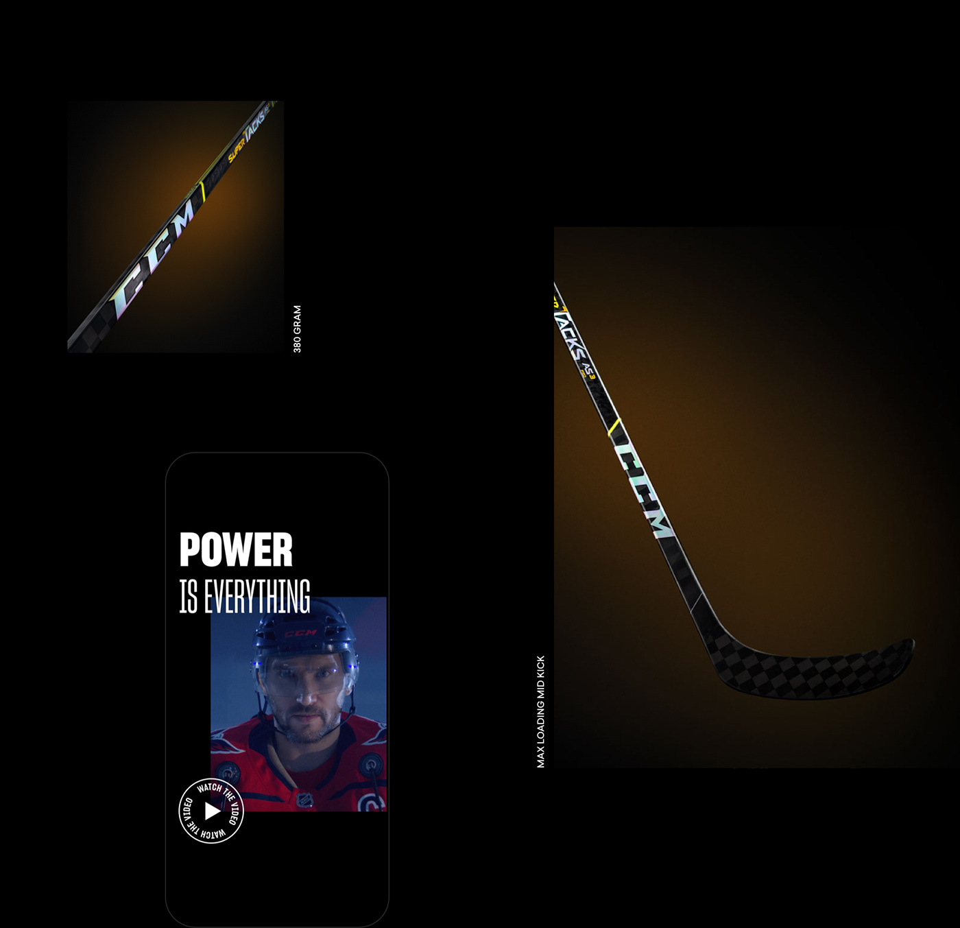 contenu digital Displays marketing   Partnerships Présentoirs products hockey McDavid mobile