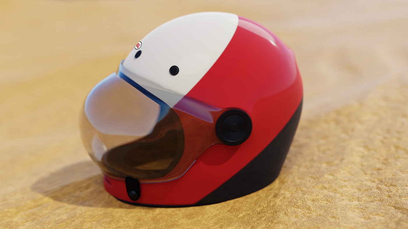3D 3dart bell blender Bullitt Helmet