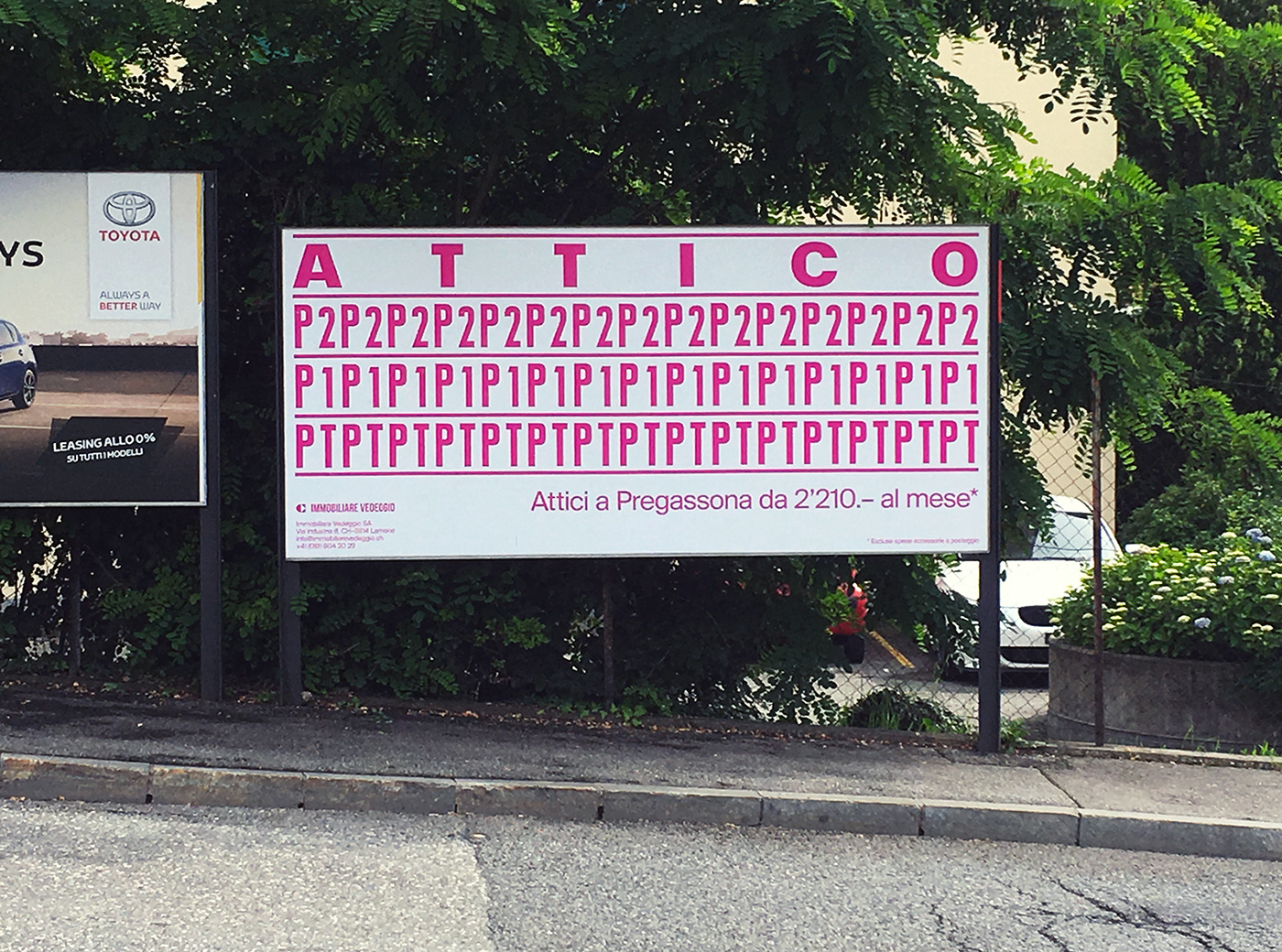 swiss lugano milano ticino Italy typography   plakat pink minimal photo