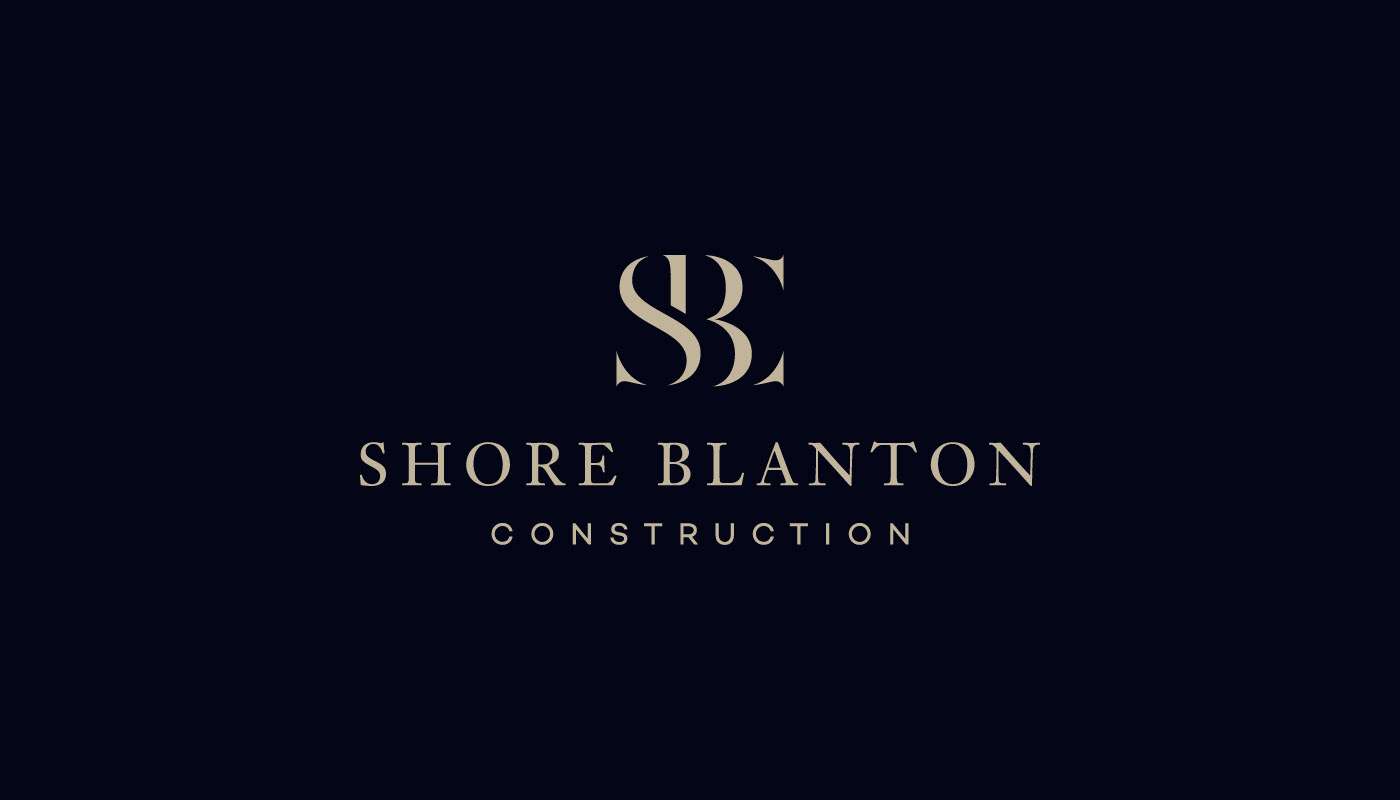 Logo design for luxury construction company