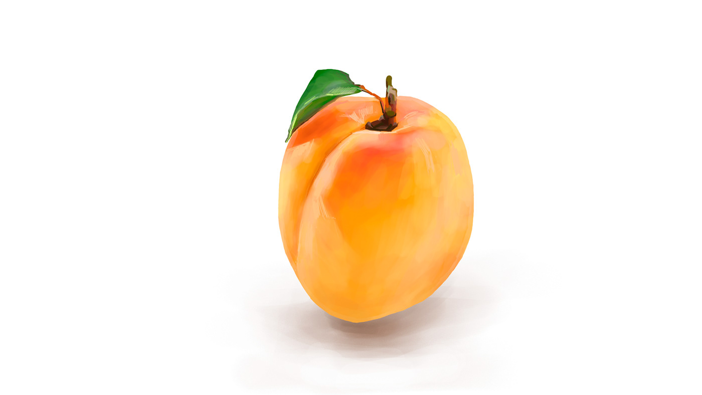 apricot art artist artwork Digital Art  Drawing  Fruit painting   scull sketch