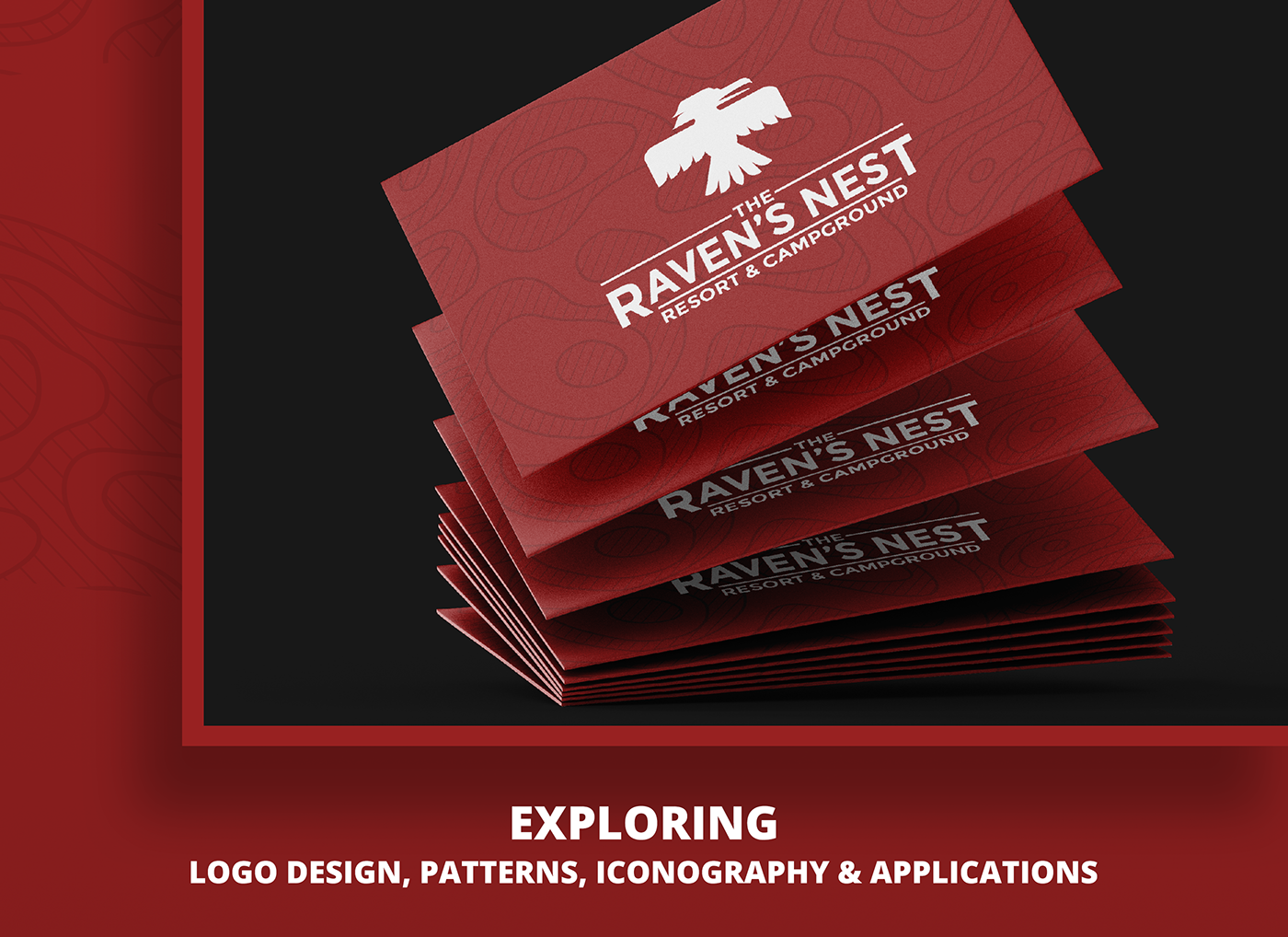 branding  campground logo business card brand identity creative agency creative studio print digital graphic design 