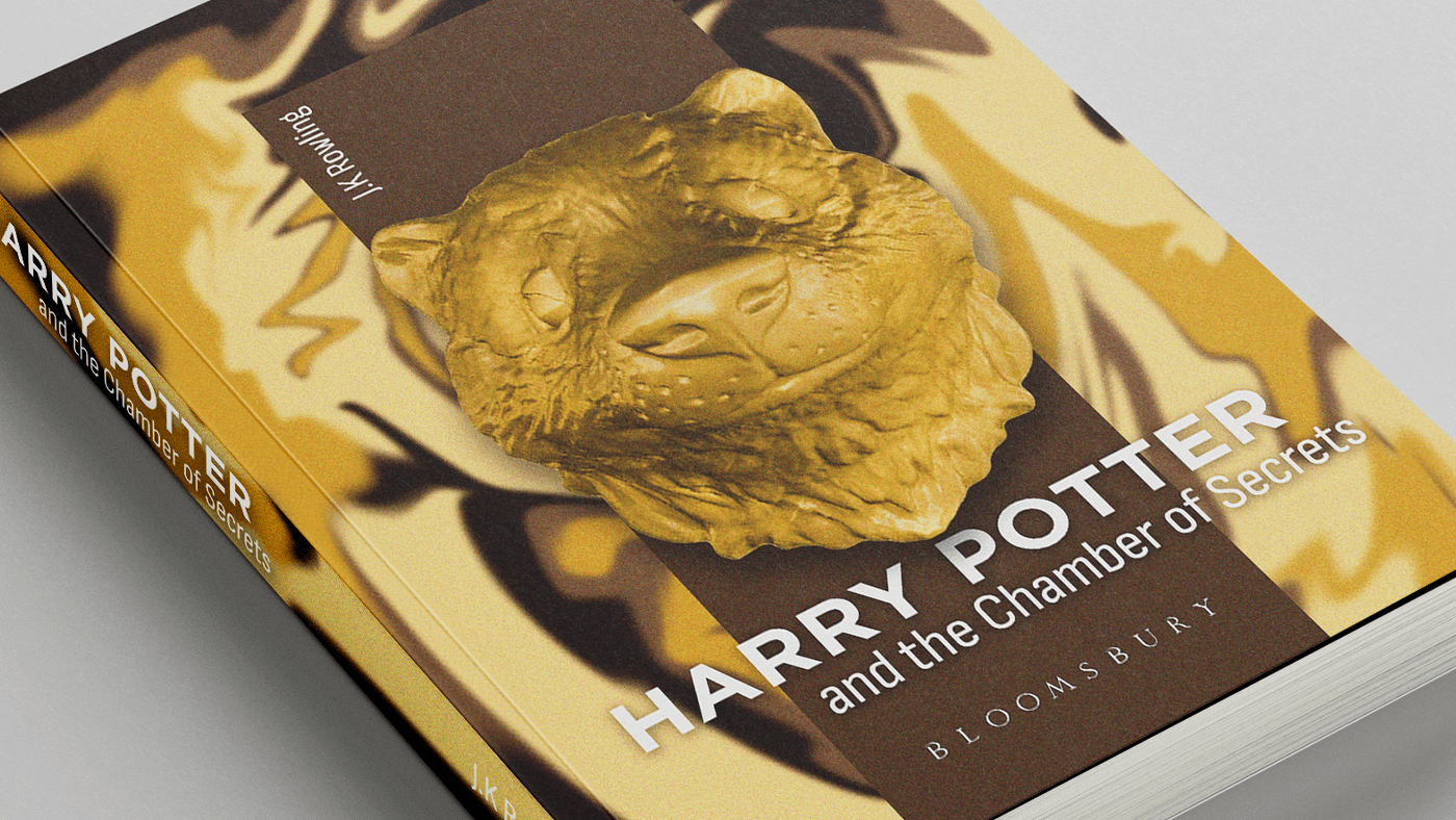 book cover harry potter 90's 90's style  psichedelic art