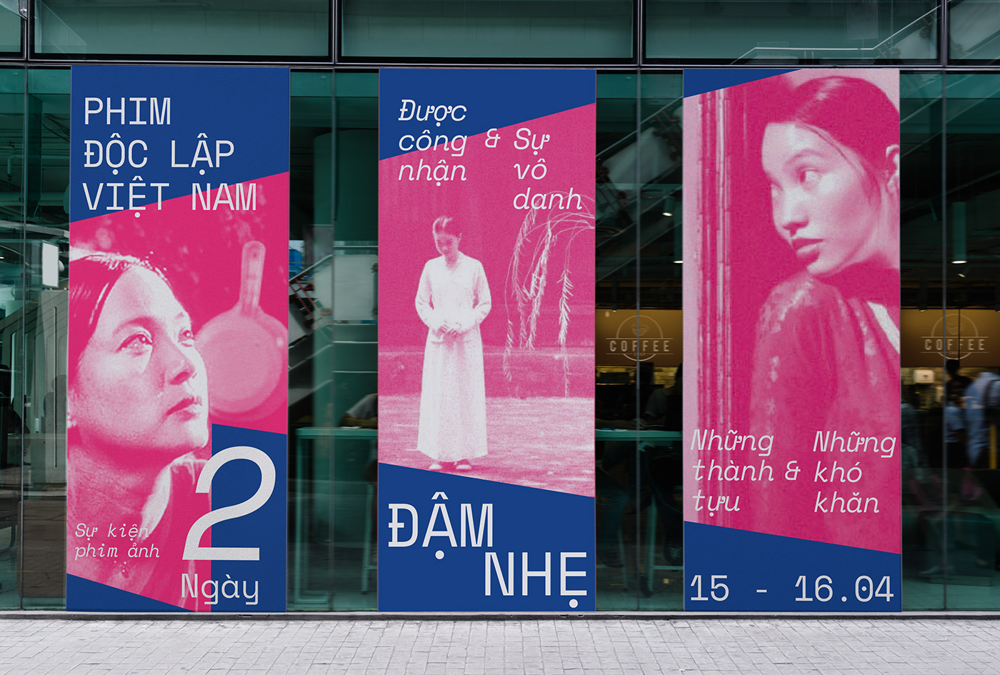 festival visual identity editorial book Layout magazine vietnam print gradient