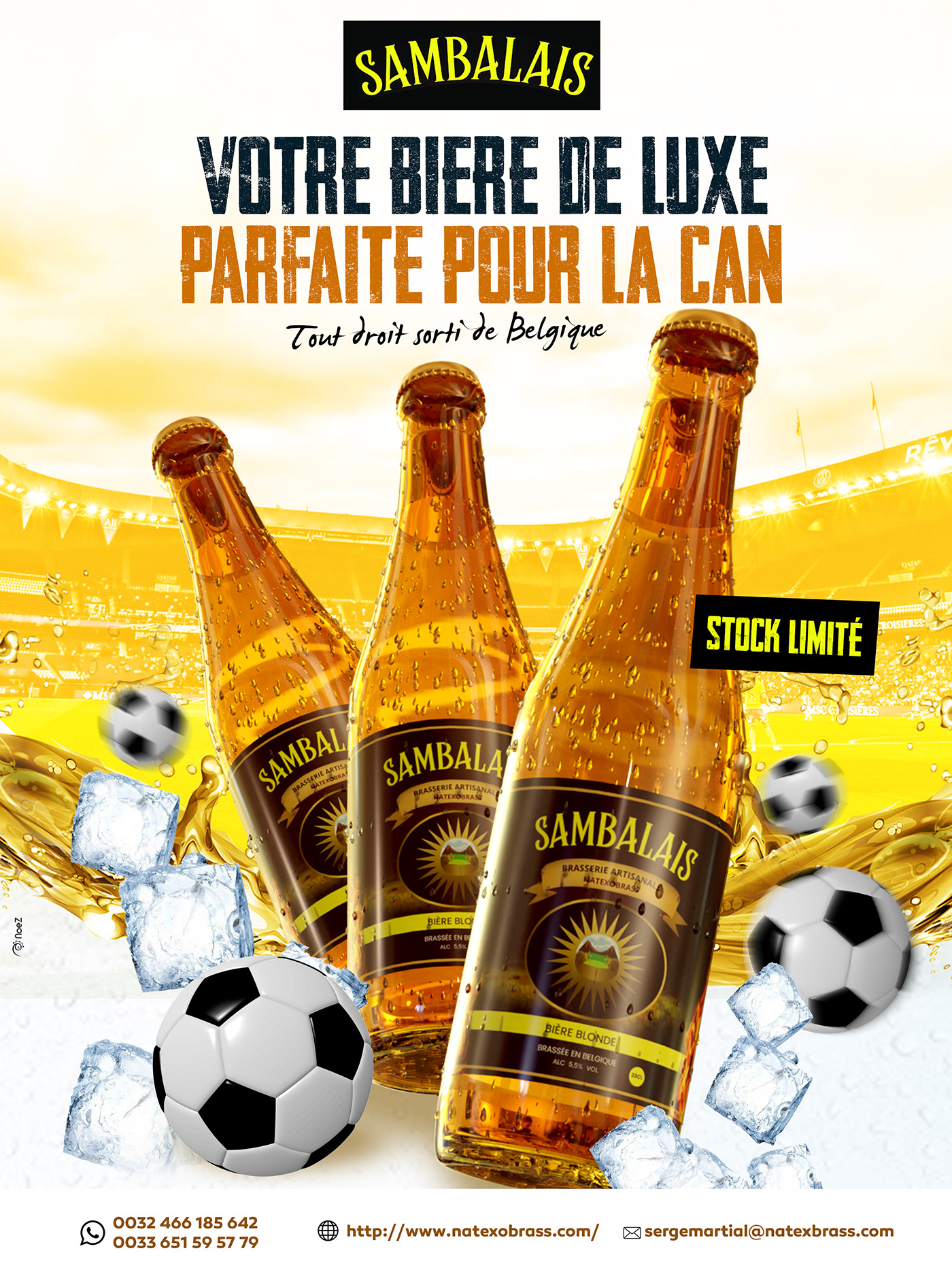ads africa alcohol bottle design drink flyer football Packaging post
