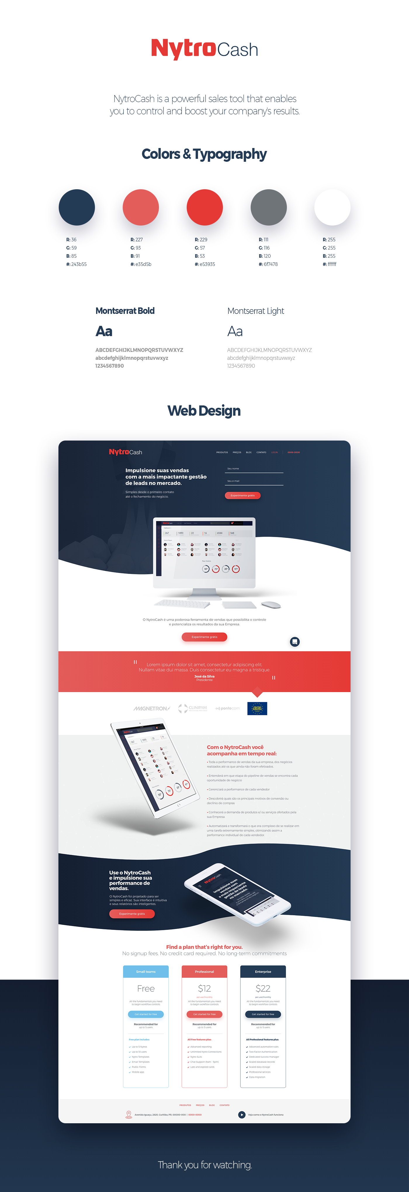 Website sales UI ux design user interface Web Design  modern presentation Mockup