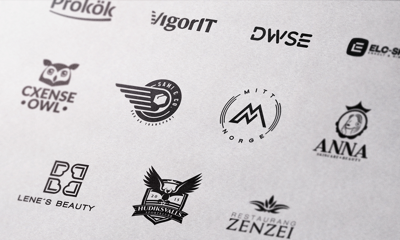 logo logos logokompaniet Sweden norway graphicdesign Illustrator photoshop branding  modern