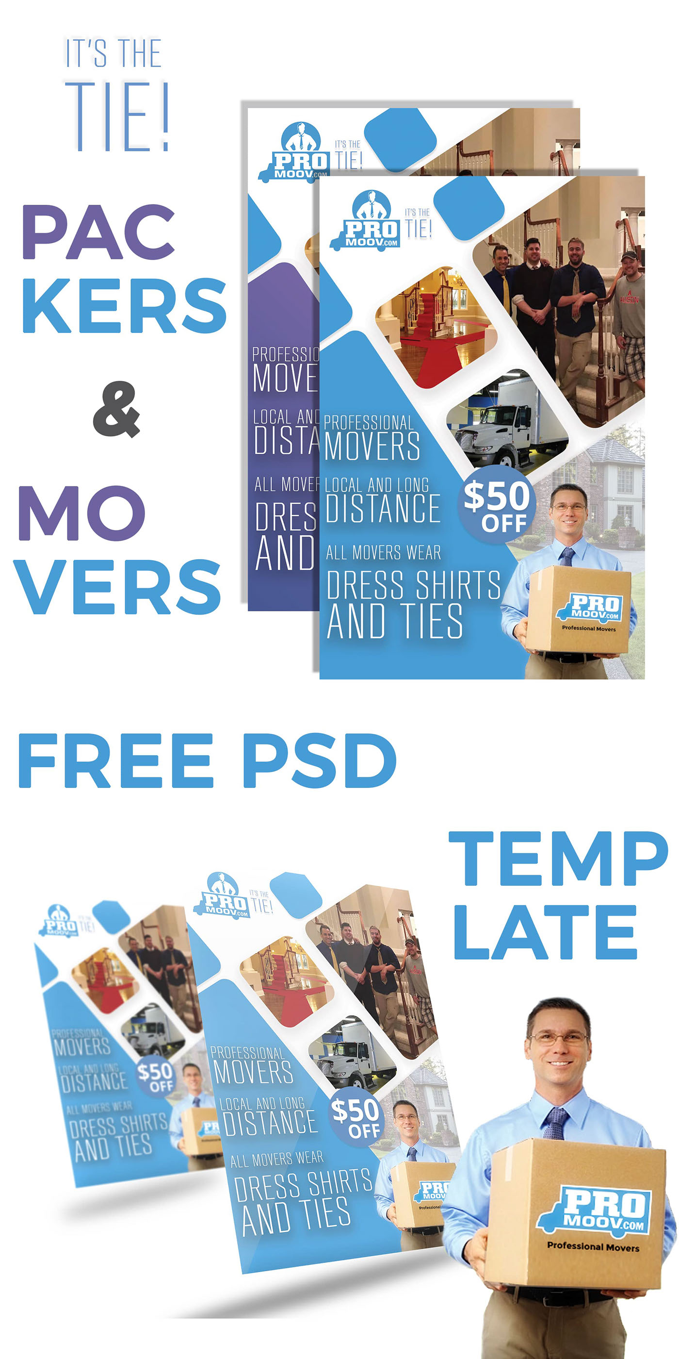 brochure flyer free psd packersandmovers corporate banner graphicdesign