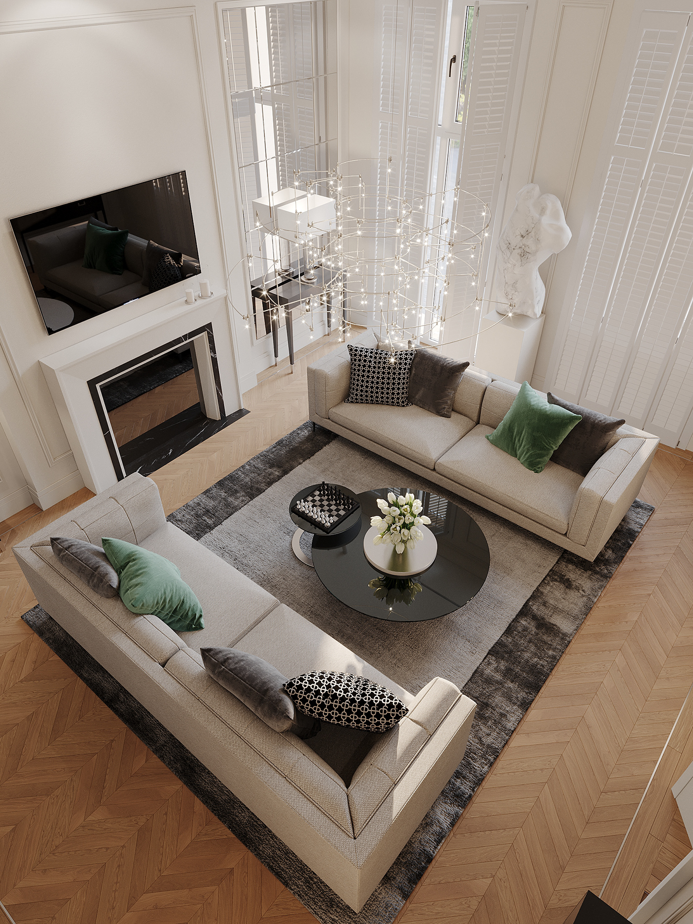 3D 3ds max architecture CGI corona house Interior interior design  Render visualization