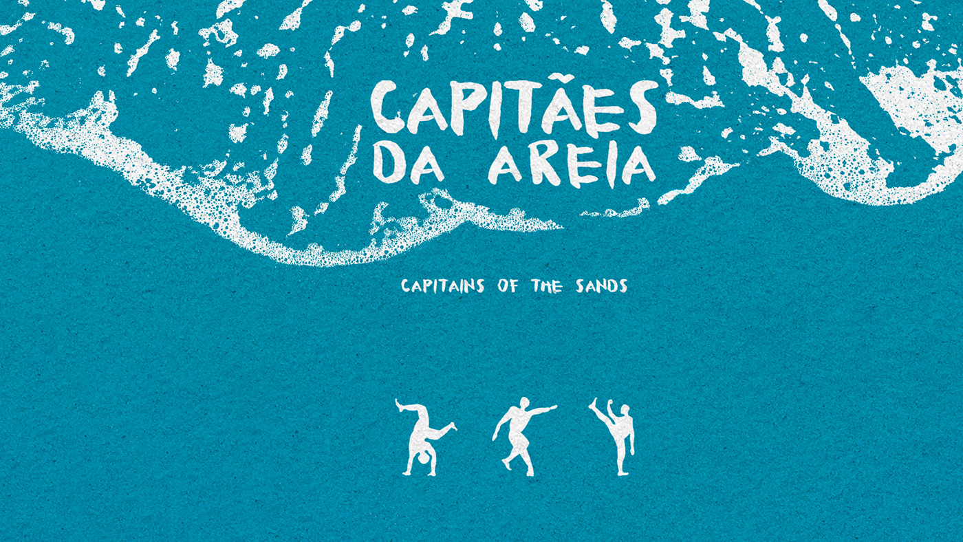 book book redesign capitães da areia captains of the sand editorial Jorge Amado Livro redesign salvador