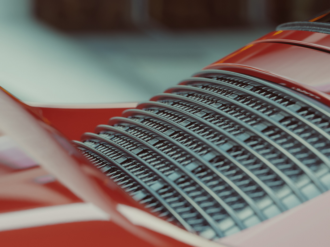 3D 3ds max automotive   car CGI Digital Art  Porsche Render Vehicle visualization