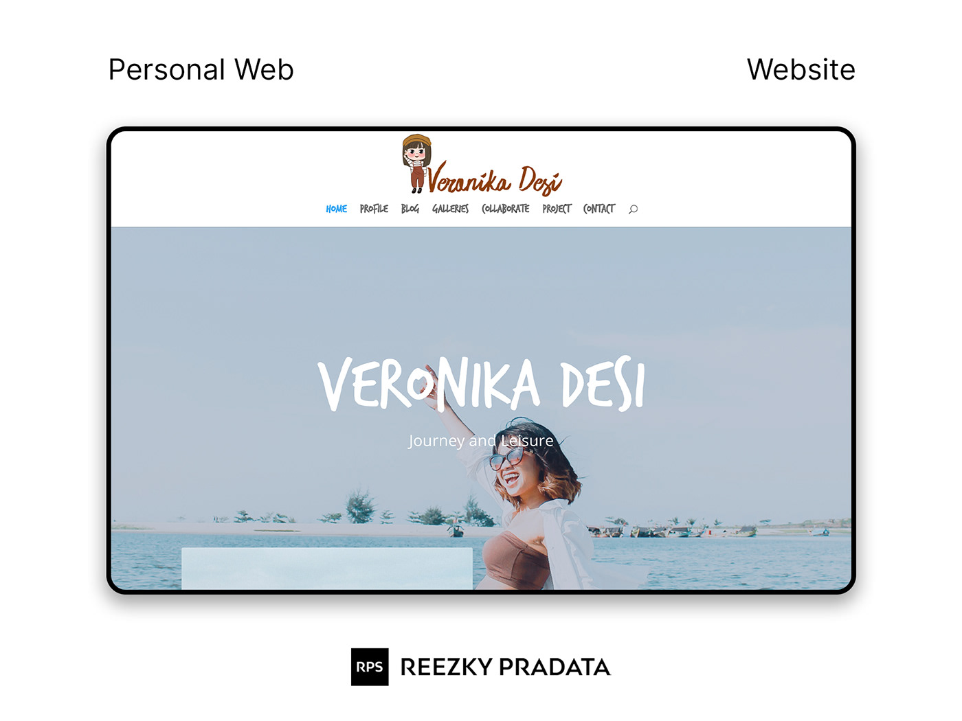 personal portfolio Resume Travel UI/UX Web Design  web development  Website Website Design wordpress