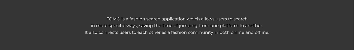Fashion  Interaction design  research search engine user experience user interfece app concept ux/ui social media