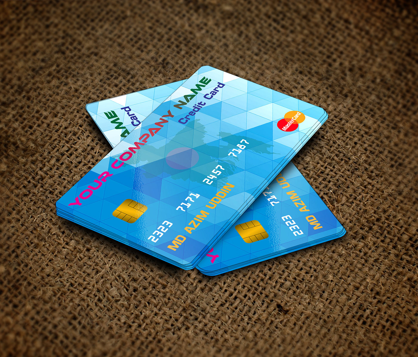 Bank credit card Debit card master mard visa card world master card