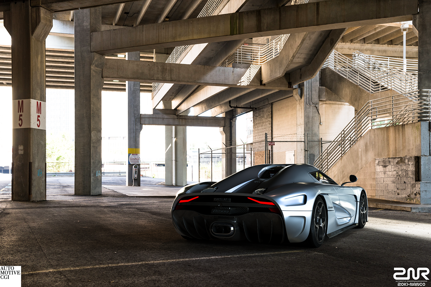 #3d #cg #render #Koenigsegg #Regera #wide #low #beast