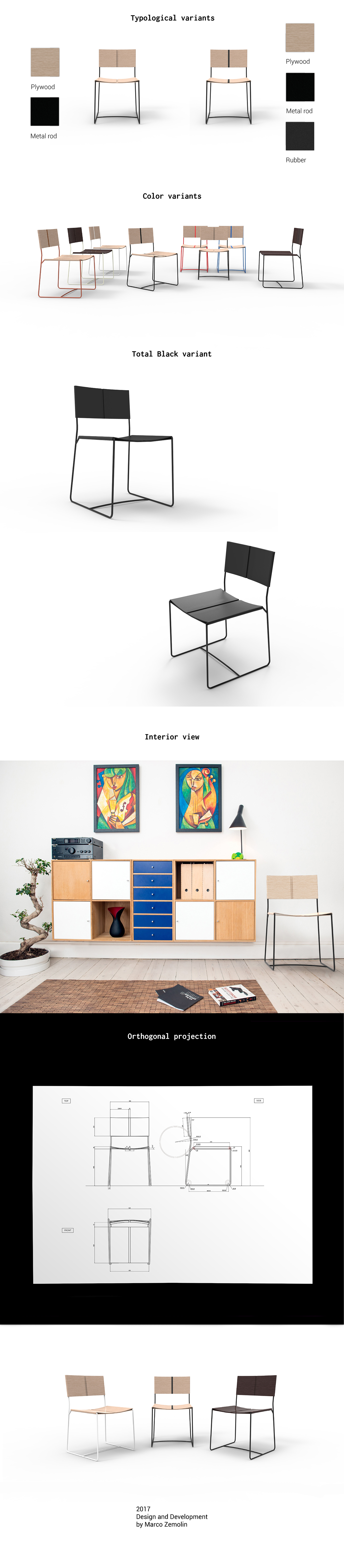 furniture chiar plywood bent Vitra designweek Interior inspire