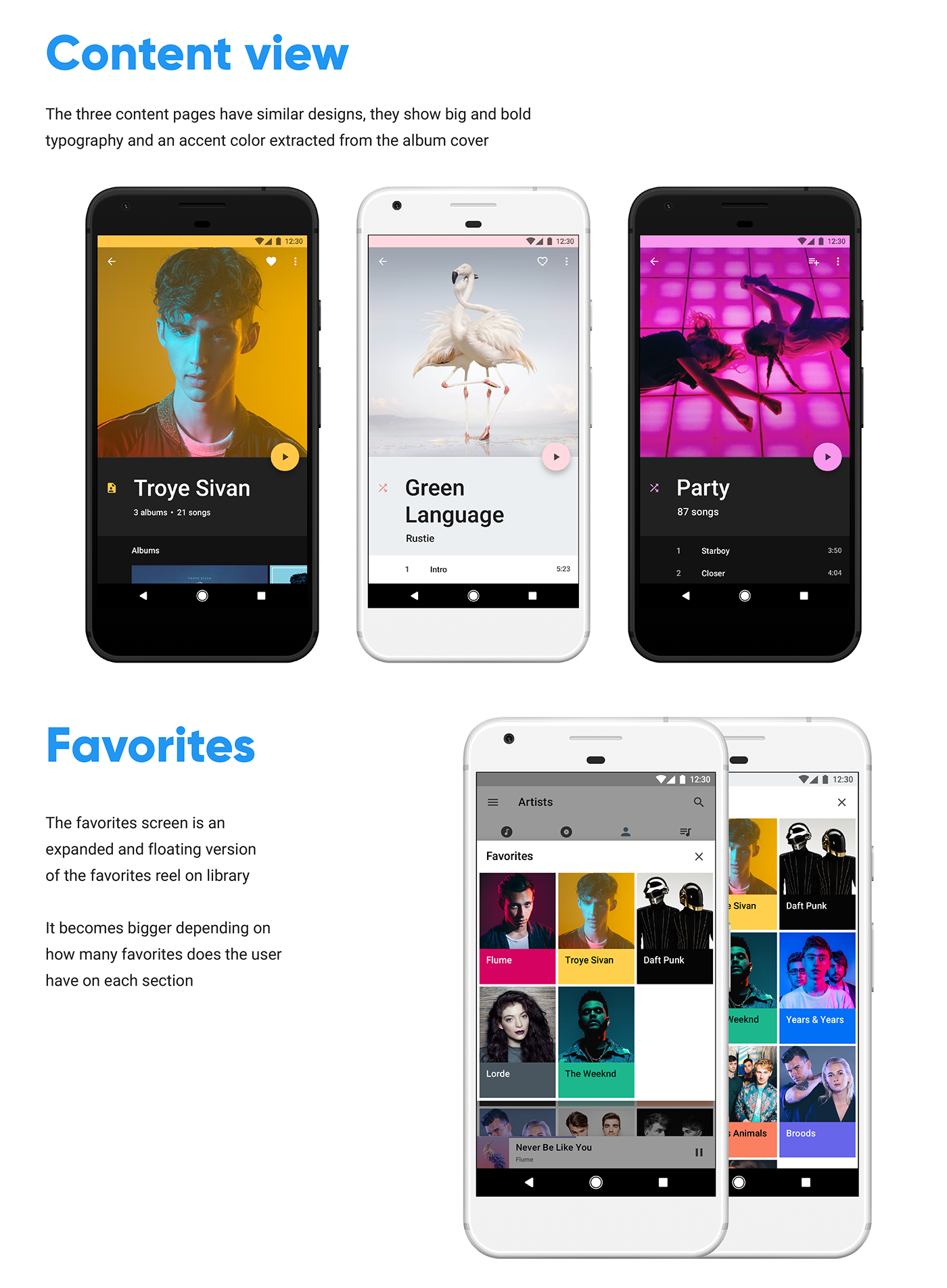 music android UI ux app Interface Memphis player Icon color