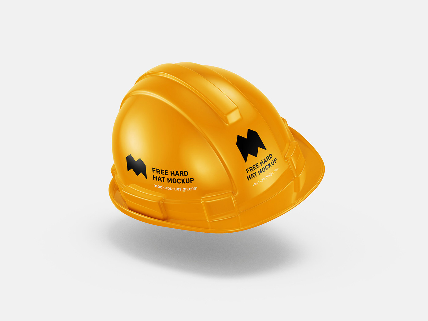 download free hard hat Mockup psd worker