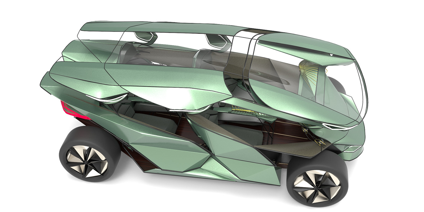 automotive   Automotive design car cardesign human machine interface industrial design  showcar transportation UI ux