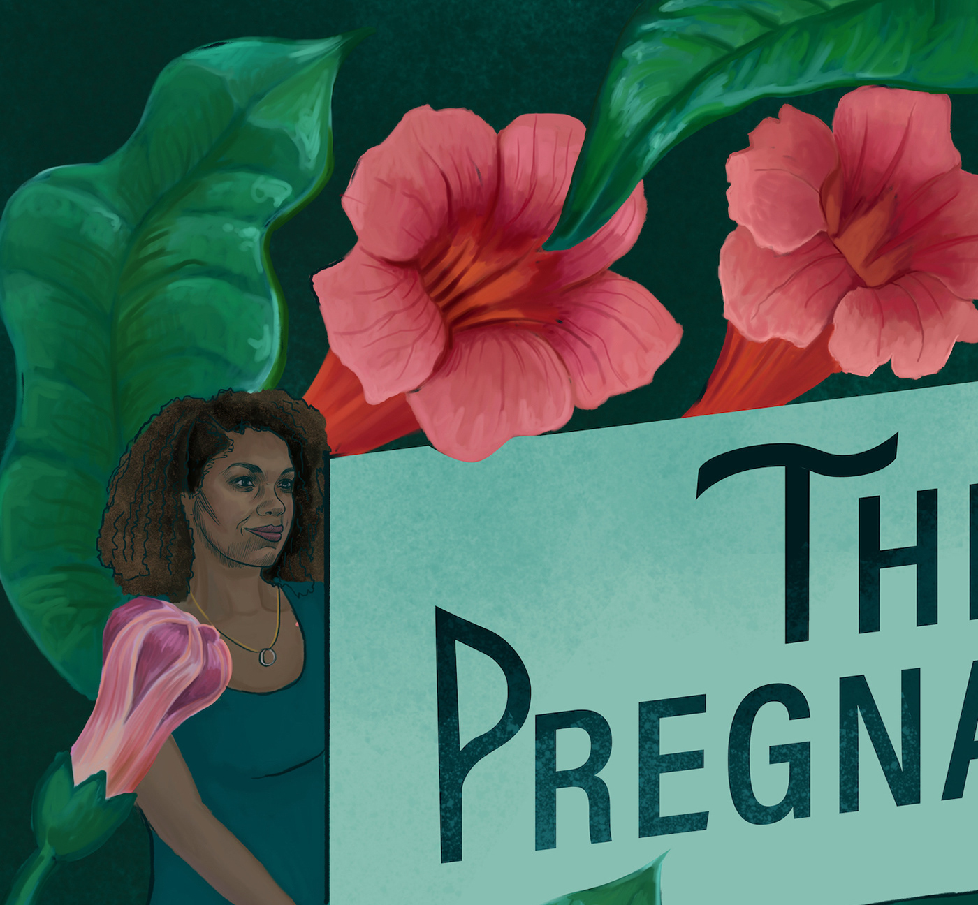 Documentary  film poster Flowers gender roles mockumentary movie phallic portrait pregnant surreal