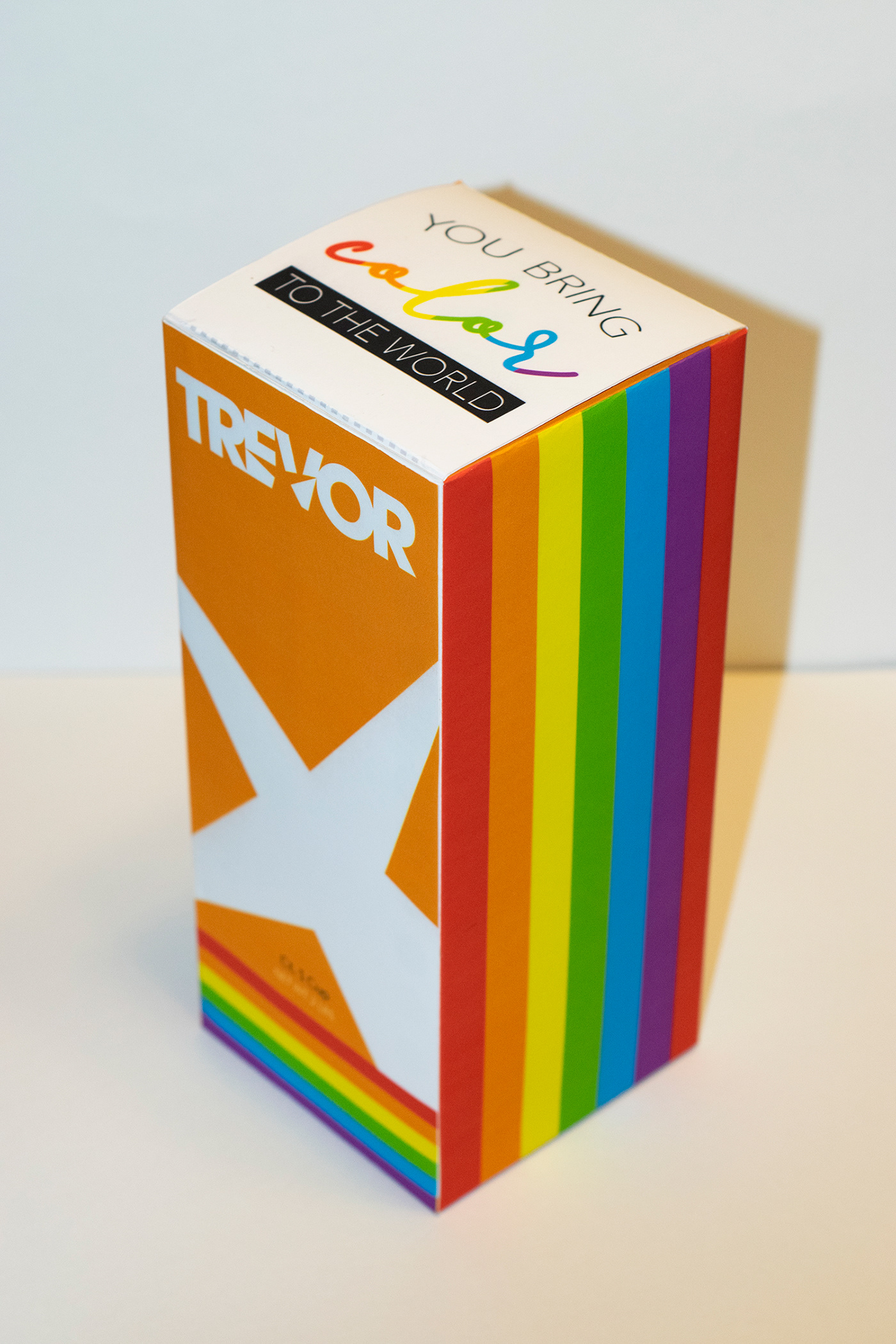 campaign deliverable design graphicdesign Illustrator package design  projects trevorproject