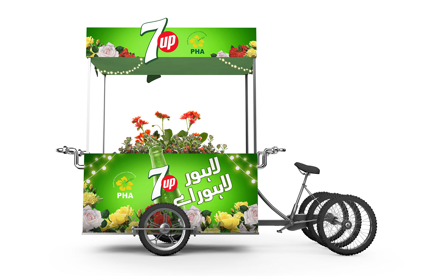 7Up 7up design brand identity art direction  billboard design banner brochure design campaign 7UP Ad 7up ad Designs