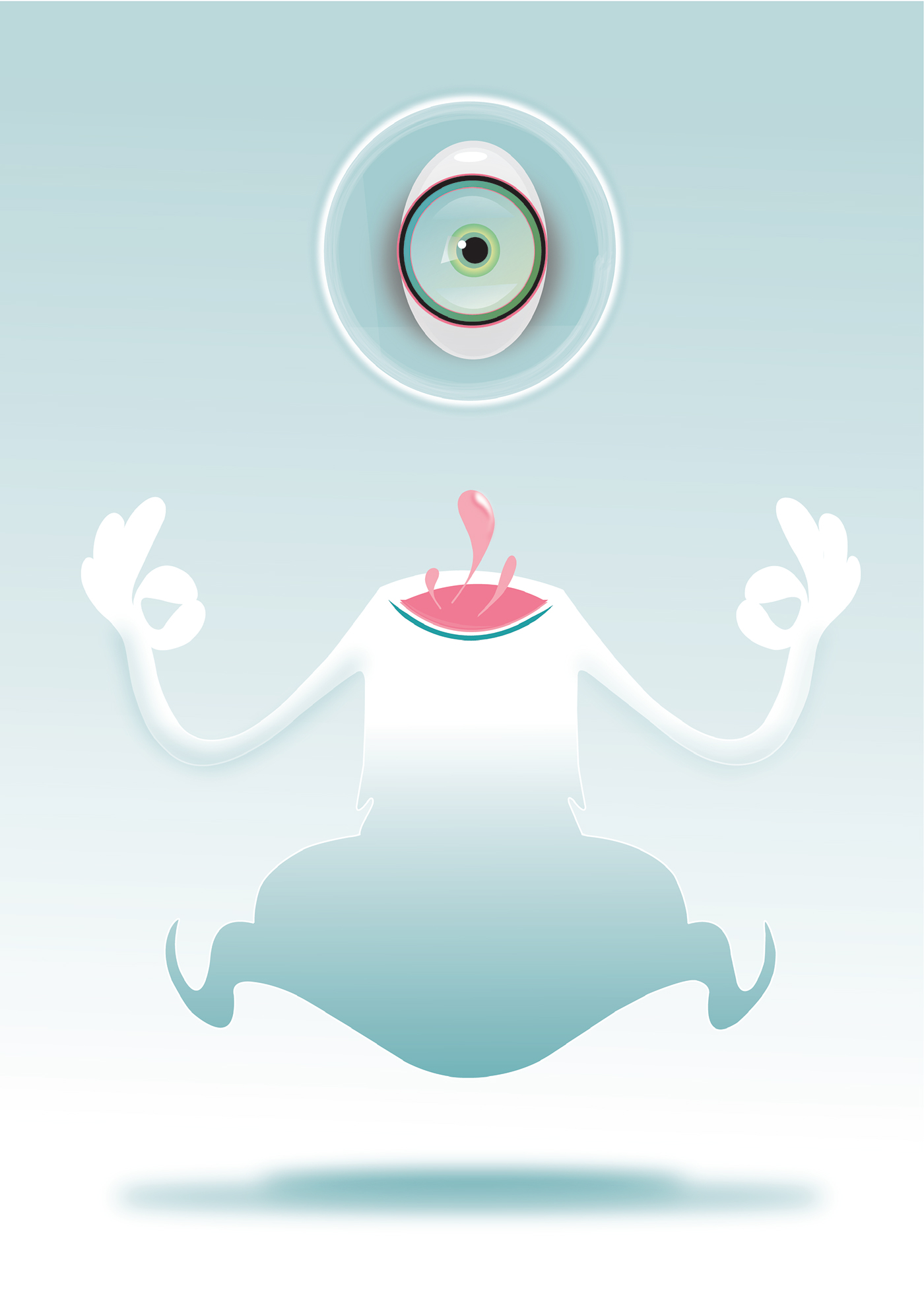 monster eye ILLUSTRATION  Character design  character animation cartoon concept art digital illustration art
