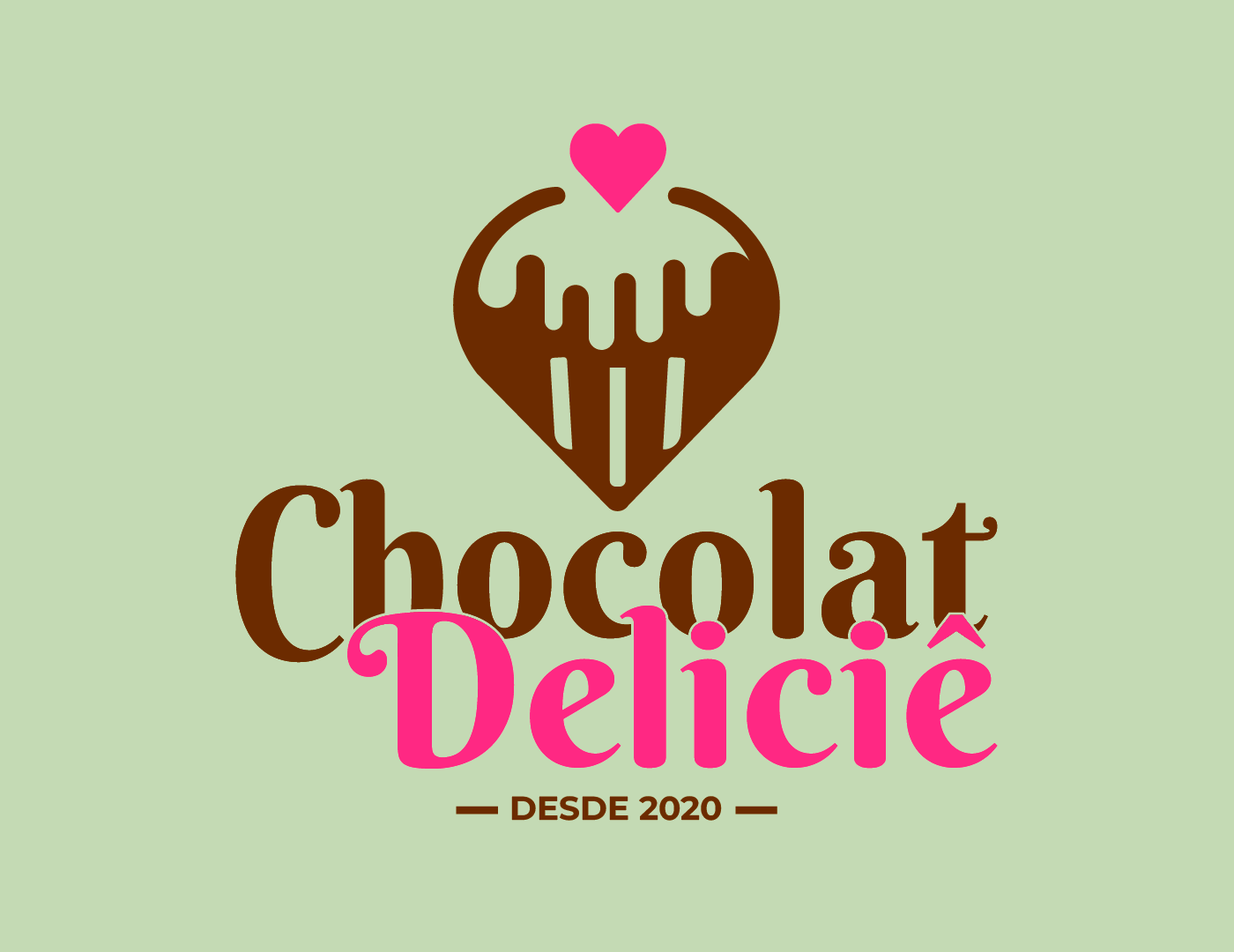 identidade visual doceria doces design visual identity Logo Design chocolate culinária comida marca