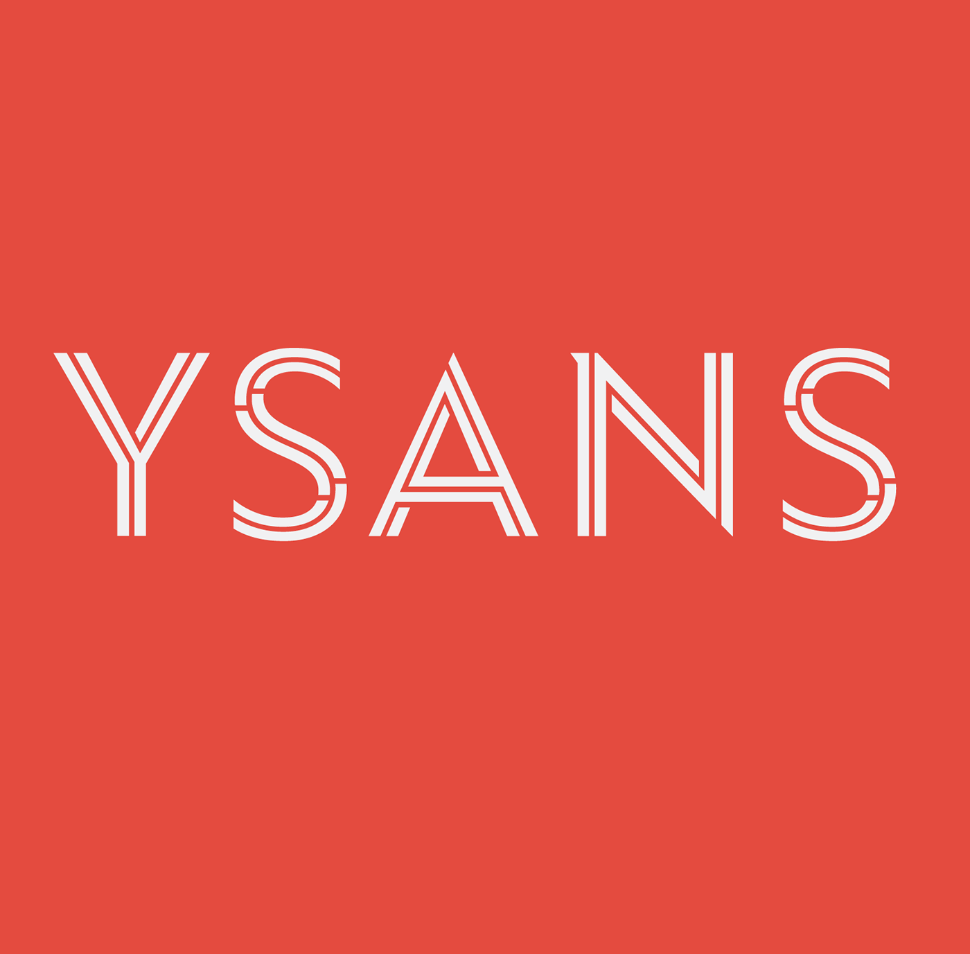 Typofonderie Jean Francois Porchez Ysans mondrian font Opentype free