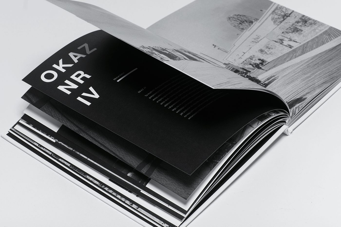 art book black and white photo book Photography  dark holographic fluorescent book publication