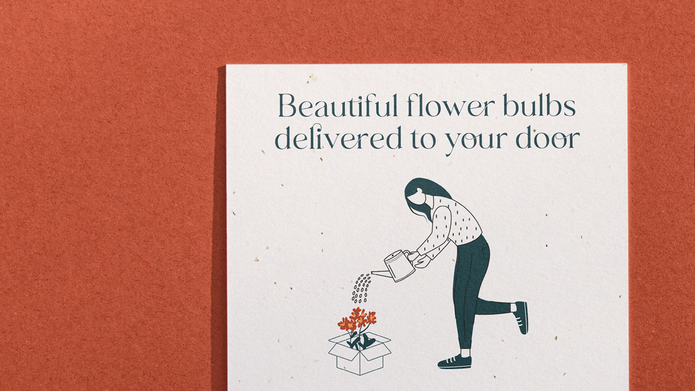 branding  business card florist Flowers identity logo Logotype Nature Packaging visual identity