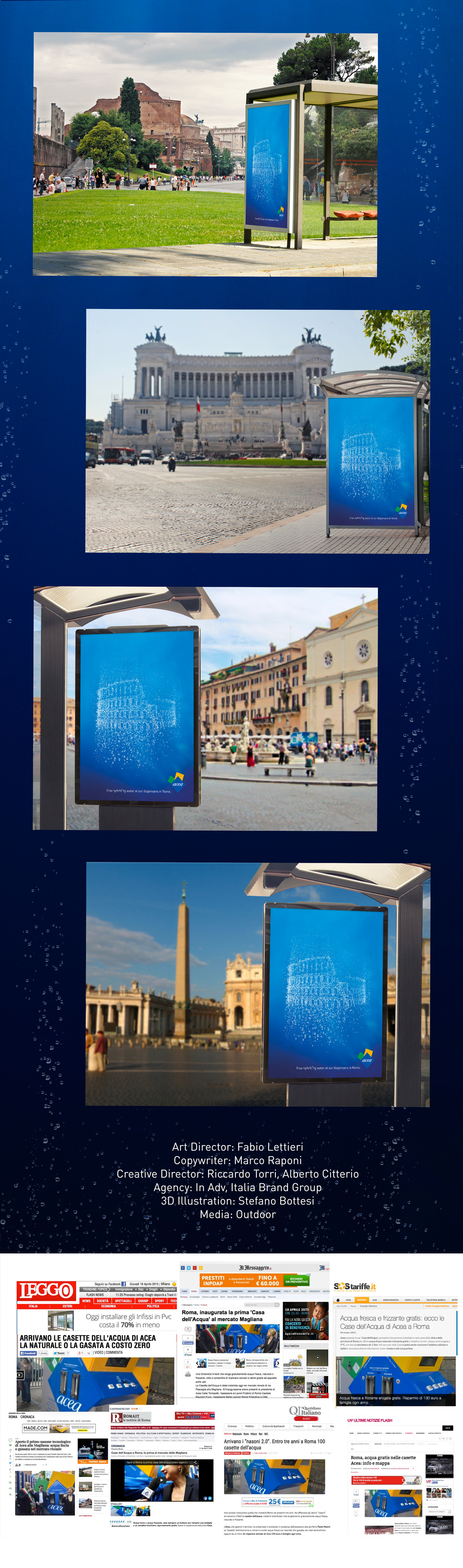 print Outdoor sparkling water coliseum