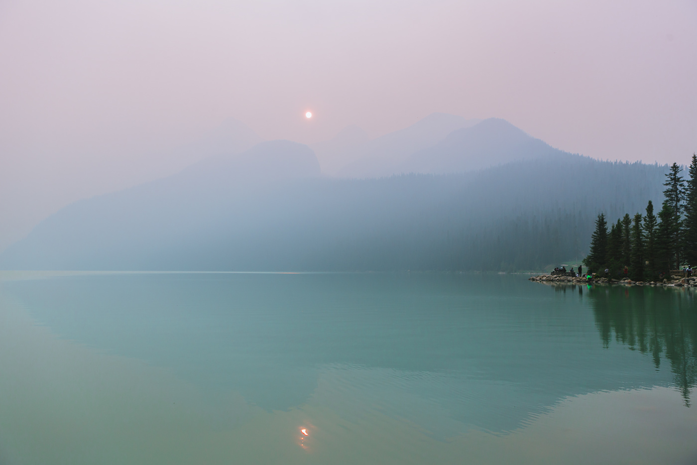 alberta Banff Canada dreamy lake landscape photography mountain outdoors pastel surreal