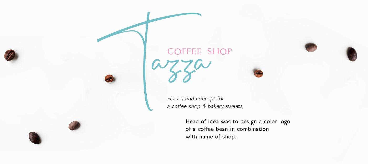 logo branding  identity Coffee shop color