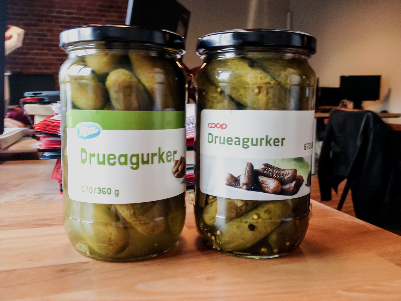 cucumber Label sticker design jar Pickled Coop Minimalism vegetables ogorki