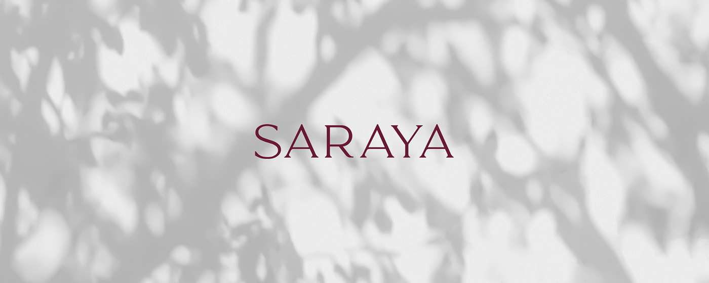 branding  building column gold interior design studio logo pink Saraya Saudi
