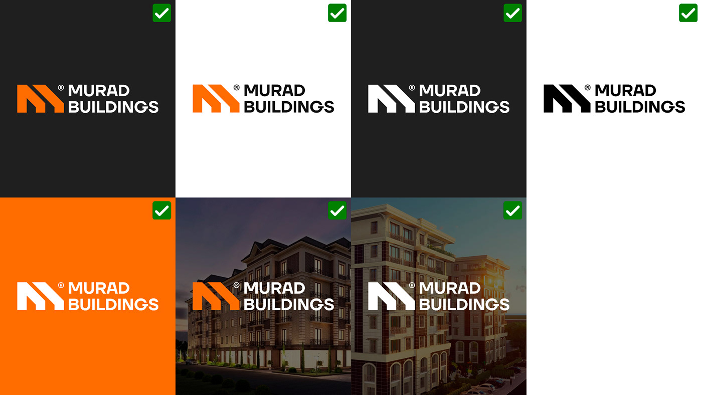 brand identity Graphic Designer logo Logo Design branding  Branding design M logo building buildings