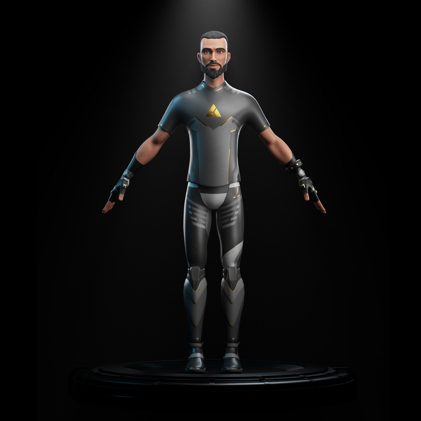 game 3D Render Maya modeling texturing animation  3D Character Design model game character