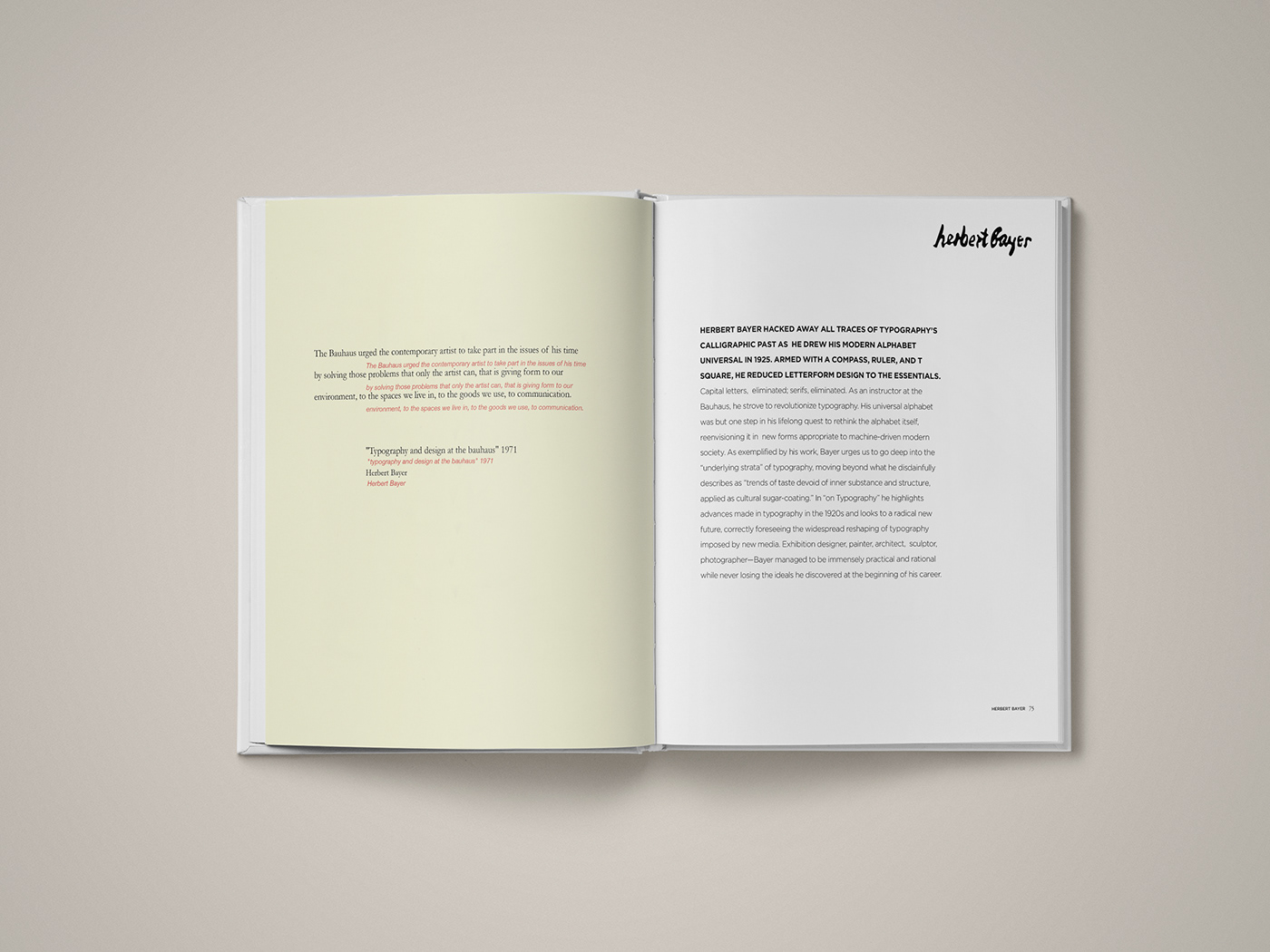 graphic design theory graphic design  typography   autograph authorship book redesign perfectbinding adobeawards