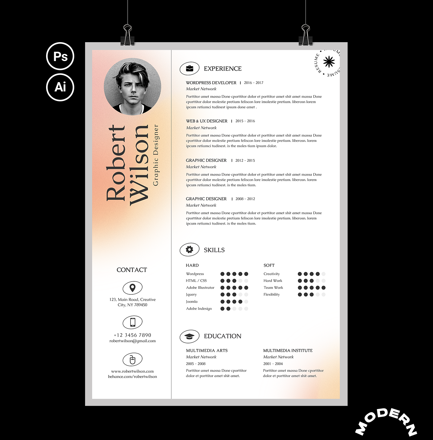 cover letter Curriculum Vitae CV cv design CV Resume CV template resume template