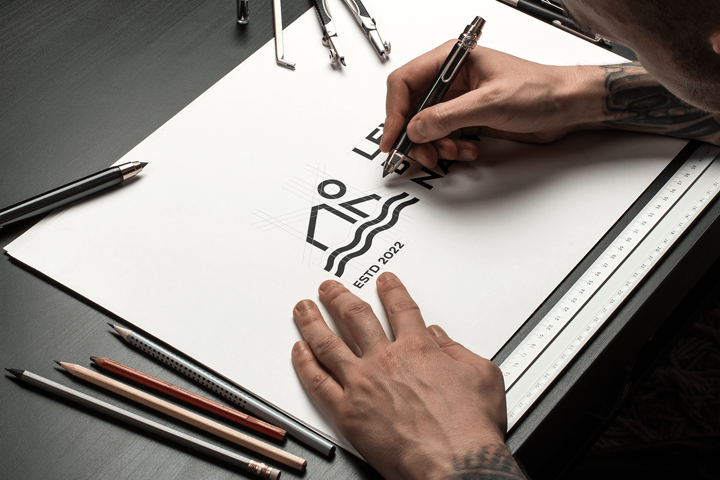 logo branding  visual identity Logo Design adobe illustrator typography   lettering brand identity Logotype Graphic Designer