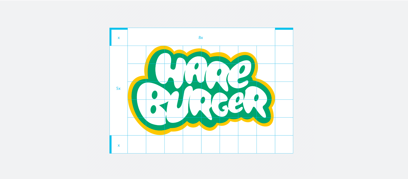 burger Fast food Veggie Vegetarian package Triangles visual identity art direction  branding  Creative Direction 