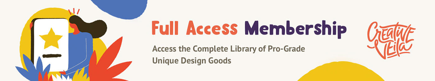 Full Access Membership by Creative Veila Studio