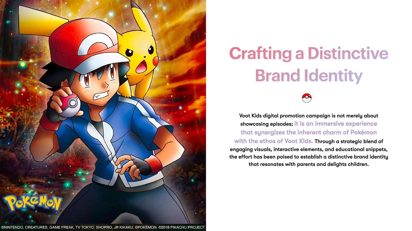 production design key visual art direction  Advertising  concept art pikachu Marketing Design on air graphics ott marketing