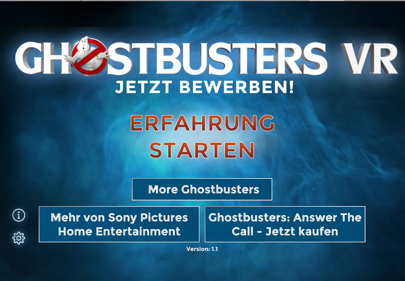 vr unity game Ghostbusters 3D android ios