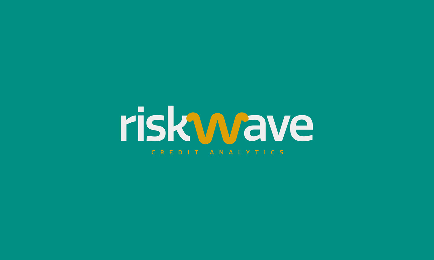 branding  identity logo risk riskwave thin thinstudio