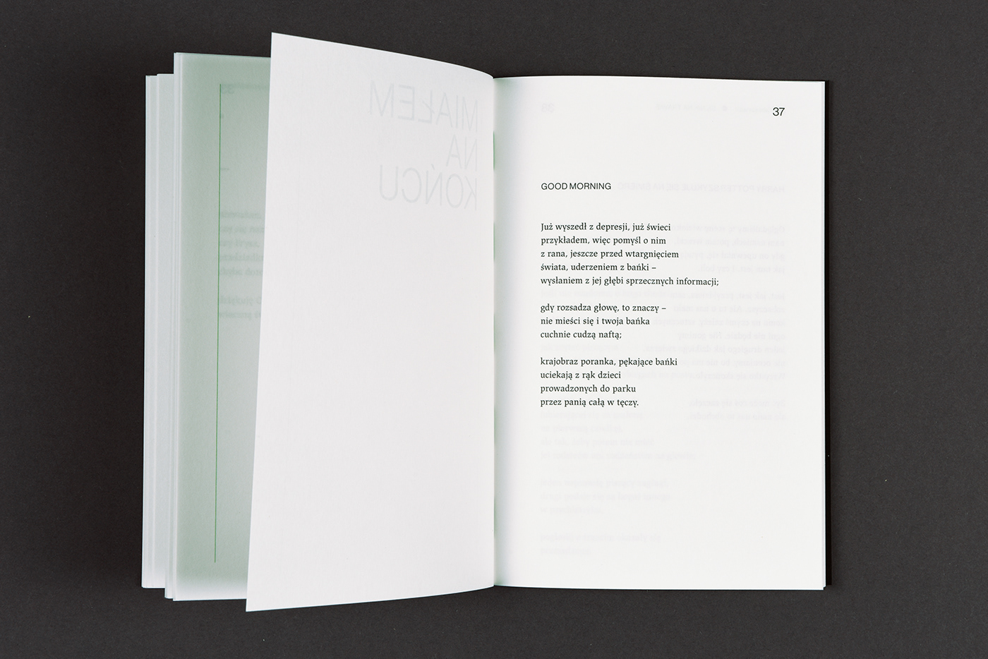 book book cover design Layout Poetry  typography  