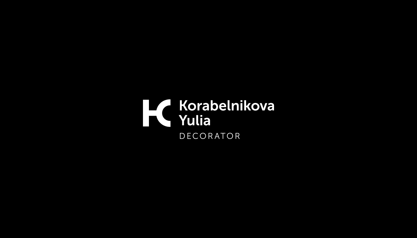 logo identity decorator КЮ логотип Interior интерьер декоратор combine color